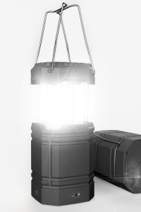 Mesqool radio-linterna de emergencia con manivela, panel solar y USB