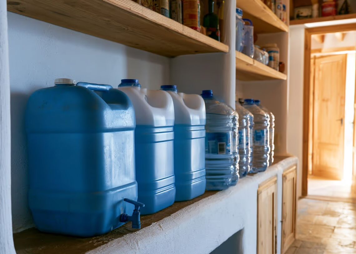 Cómo almacenar agua potable a largo plazo: guía práctica